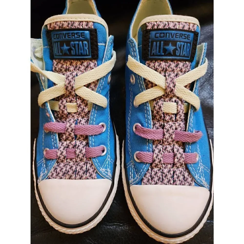 Converse ALL Star Blue Purple US Junior Size 3 Unisex